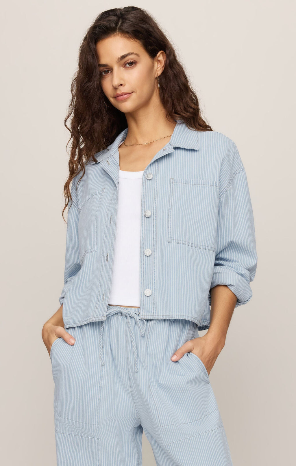 Erin Railroad Jacket | Seaboard Stripe