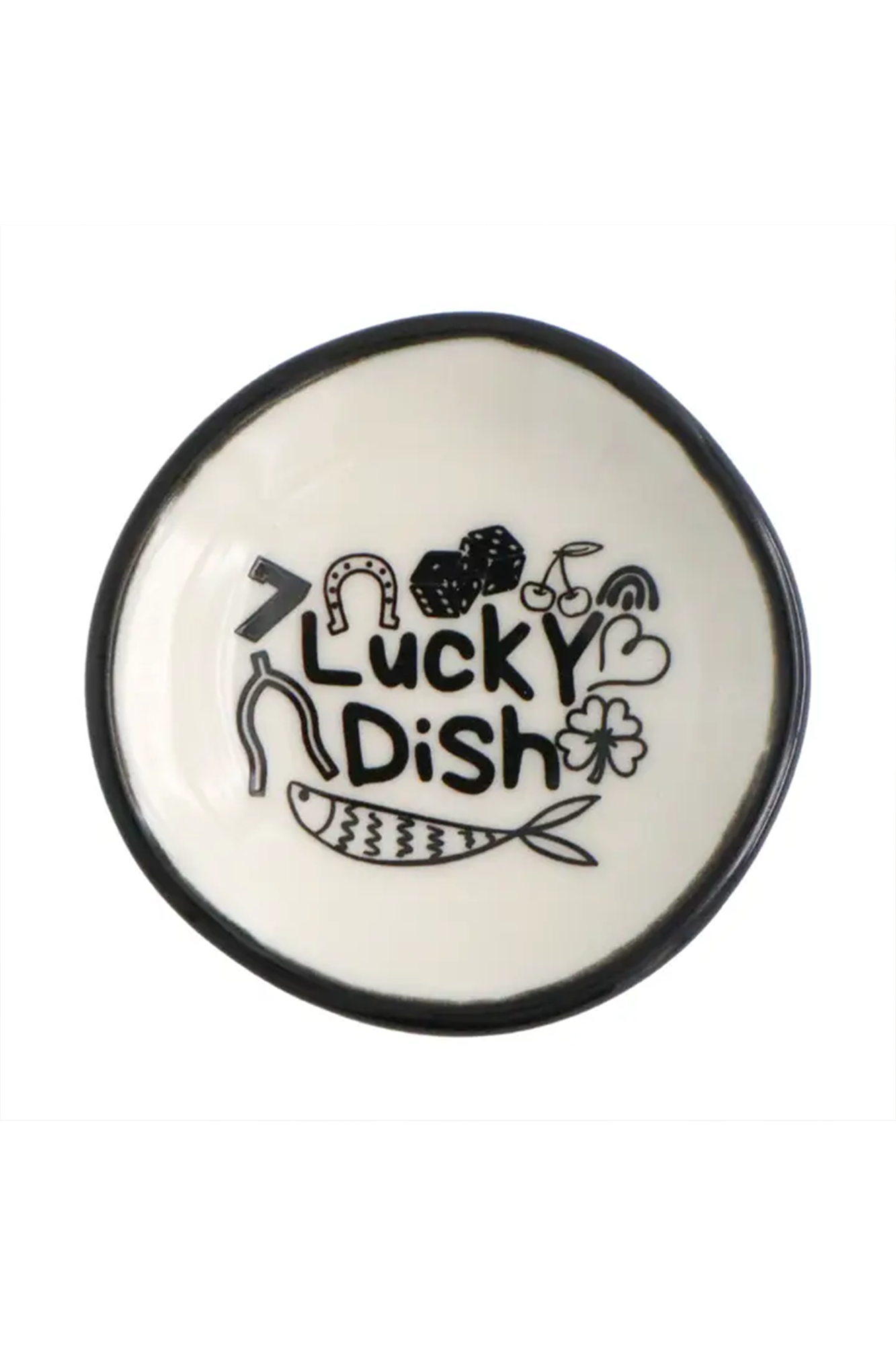 Ring Dish Lucky W/ Symbols